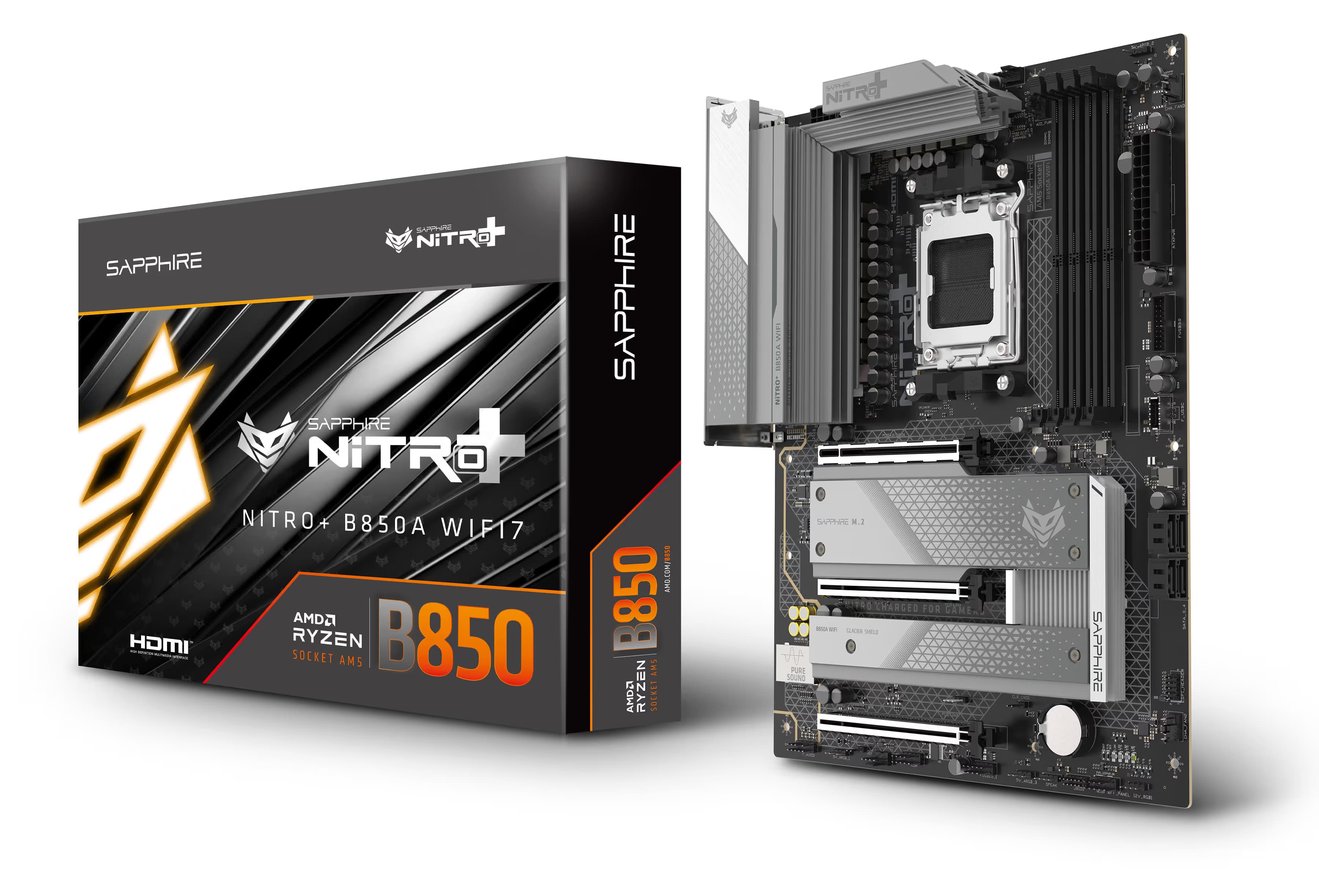 Sapphire NITRO+ B850A WIFI 7 image