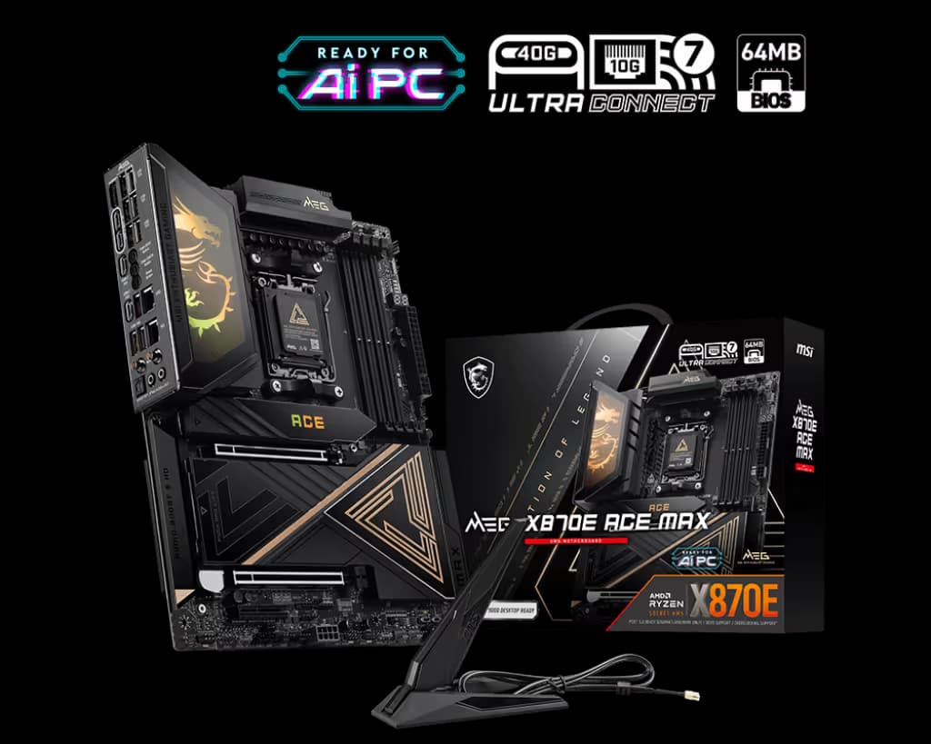 MSI MEG X870E ACE MAX image