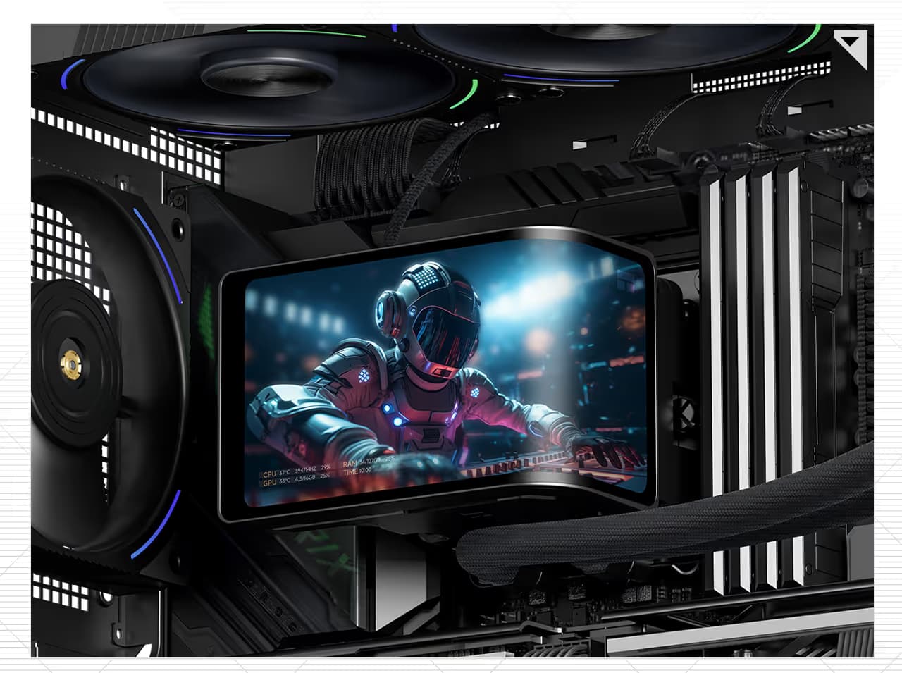 Thermalright Wonder Vision 360 Turbo ARGB BLACK image