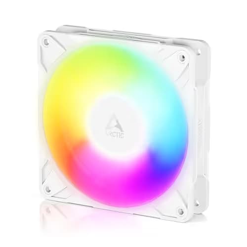 Arctic P12 Pro 120mm White ARGB Reverse Blade image