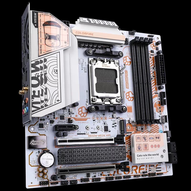 COLORFIRE B650M-MEOW WIFI ORANGE image