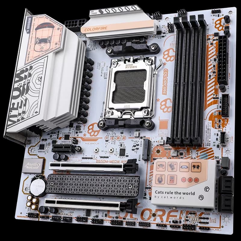 COLORFIRE B650M-MEOW WIFI ORANGE image