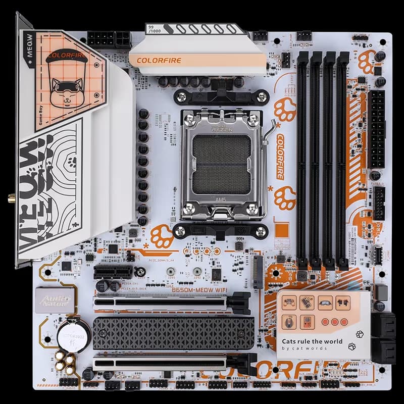 COLORFIRE B650M-MEOW WIFI ORANGE main image