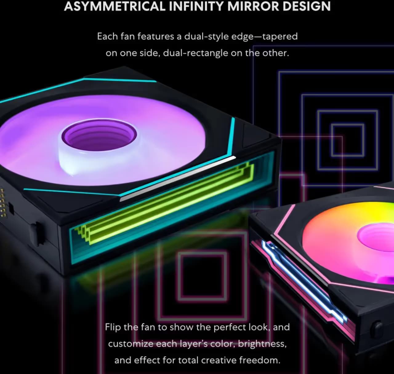 Lian Li UNI FAN SL-INF 120mm White Wireless PWM ARGB image