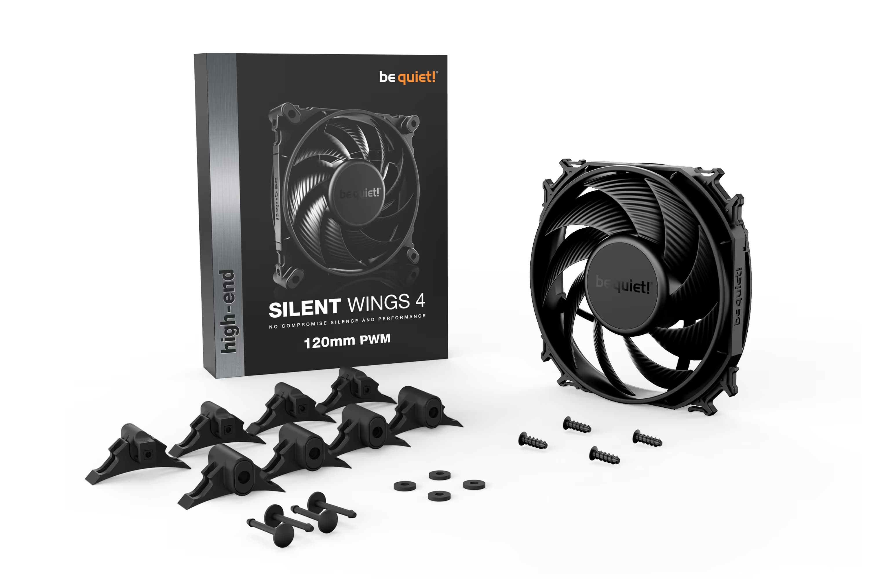be quiet! Silent Wings 4 120mm Black PWM image