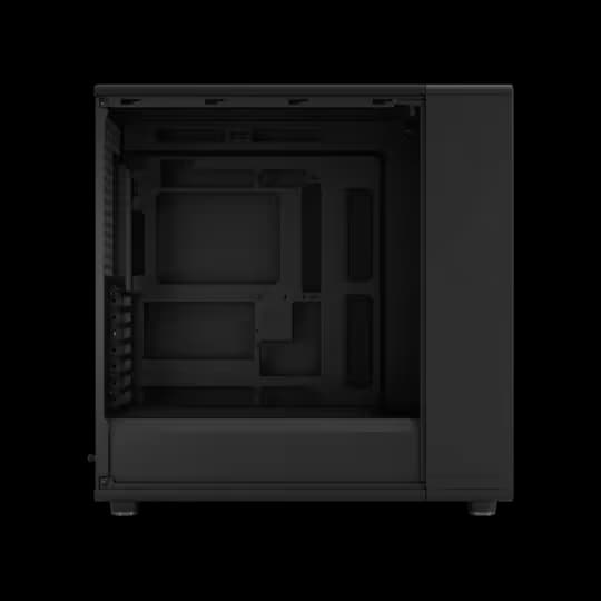 Fractal Design North XL Momentum Edition Black ATX Full TowerChassis with Blackened Oak Front and TG Side Panel Mid Tower PC Case image