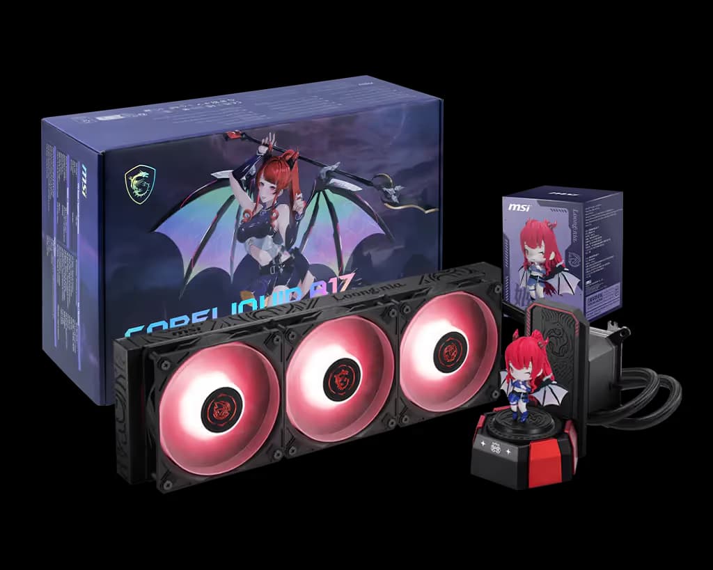 MSI CORELIQUID A17 MLG Edition - AIO ARGB CPU Liquid Cooler - 360mm Radiator  image