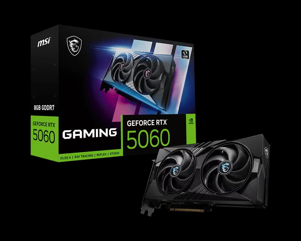 MSI GeForce RTX 5060 8G GAMING image