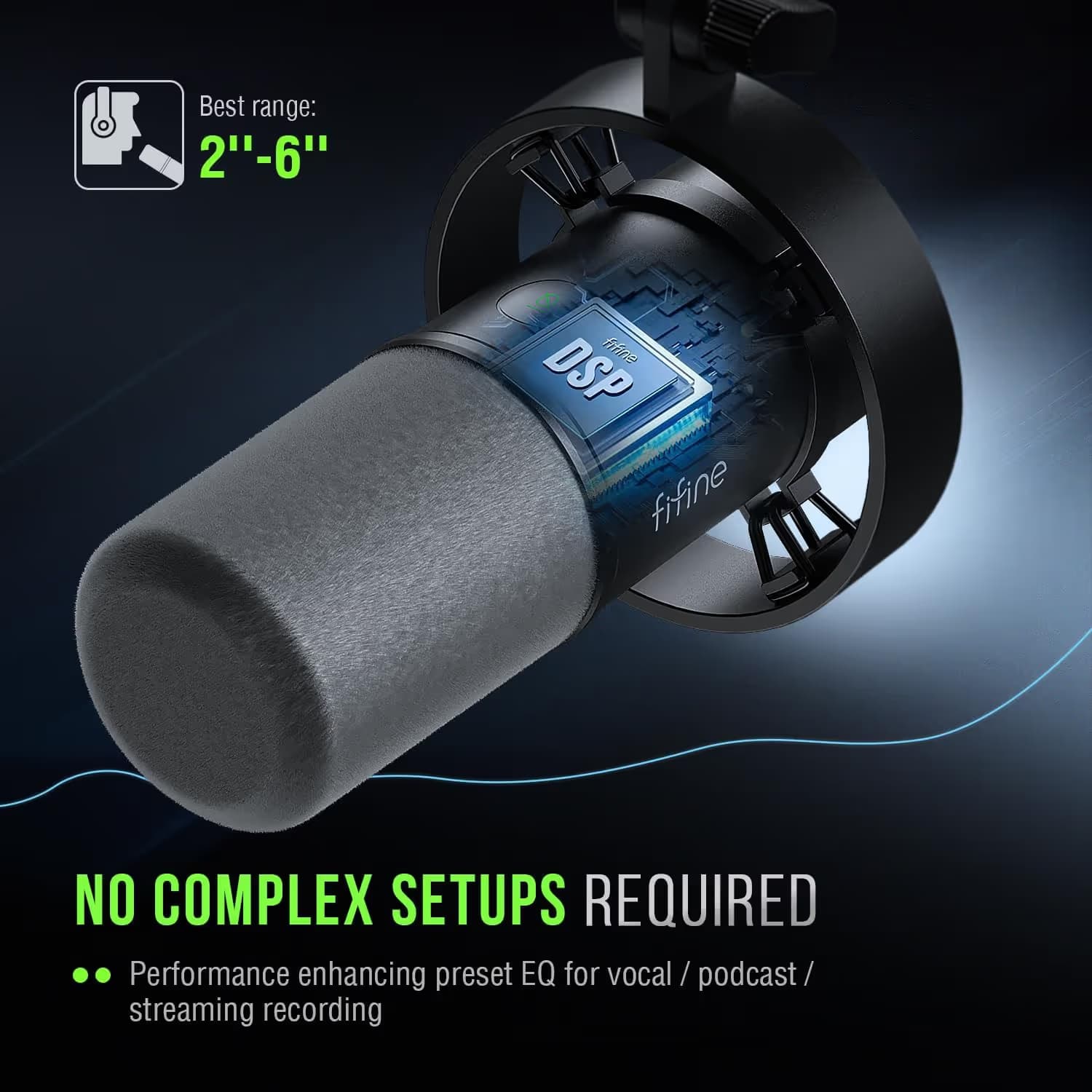 FIFINE AmpliTank K688 USB/XLR Dynamic Microphone image