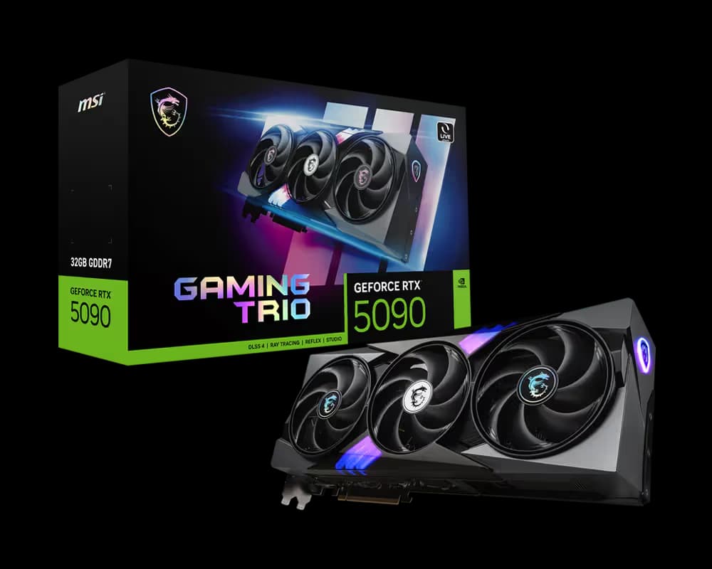 MSI GeForce RTX 5090 32G GAMING TRIO image