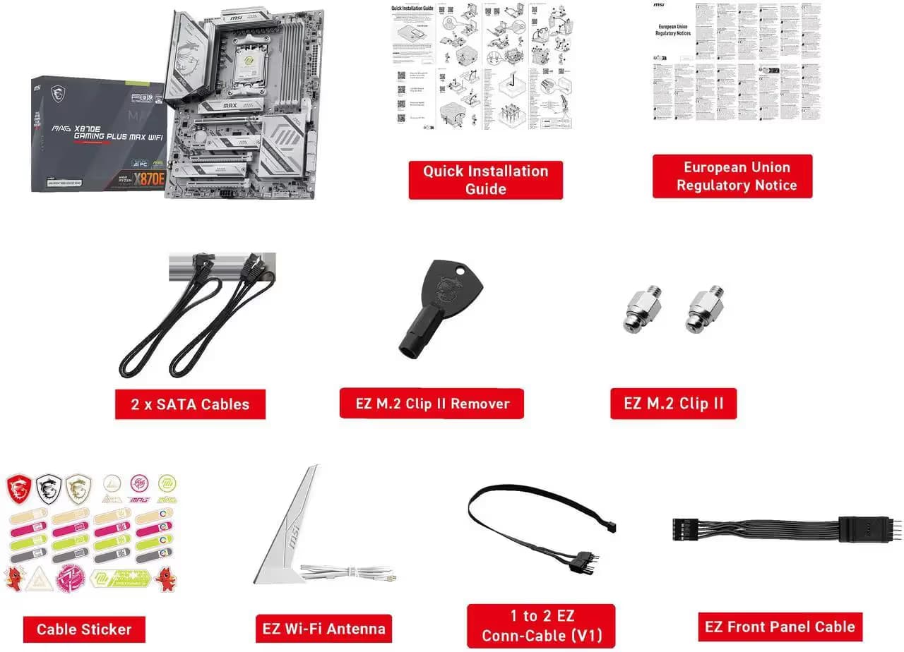 MSI MAG X870E GAMING PLUS MAX WIFI image