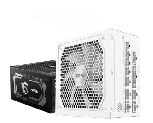 MSI MAG A1000GL PCIE5 WHITE main image