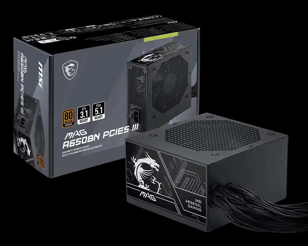 MSI MAG A650BN PCIE5 III image