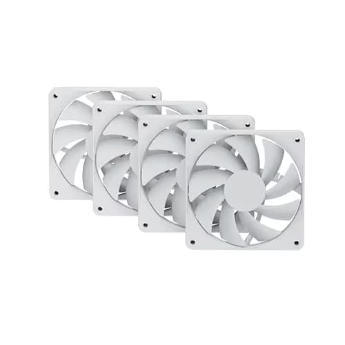 HYTE FA12 Fans 4-Pack Snow White main image