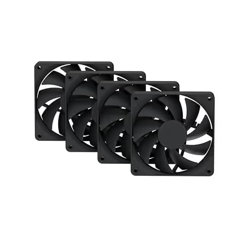 HYTE FA12 Fans 4-Pack Pitch Black image