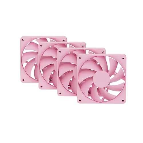 HYTE FA12 Fans 4-Pack Strawberry Milk image