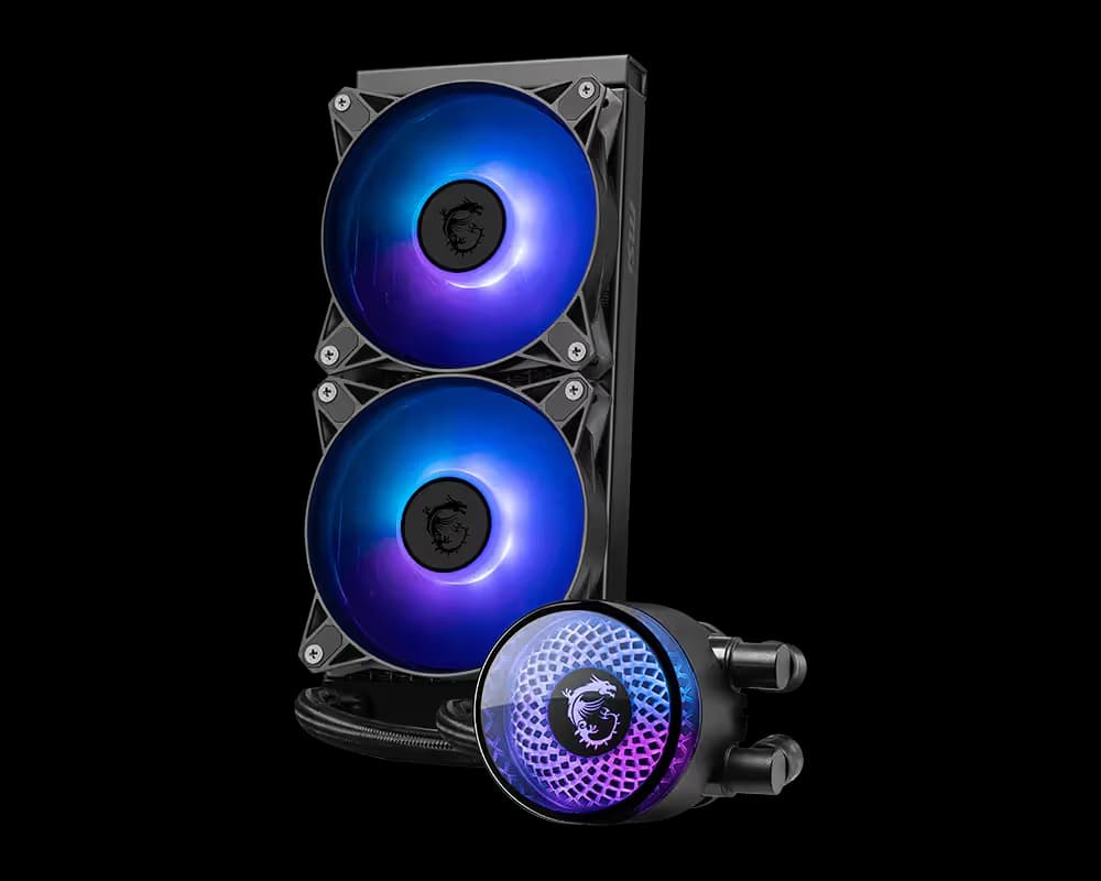 MSI MAG Coreliquid A12 240 - AIO ARGB CPU Liquid Cooler - 240mm Radiator image