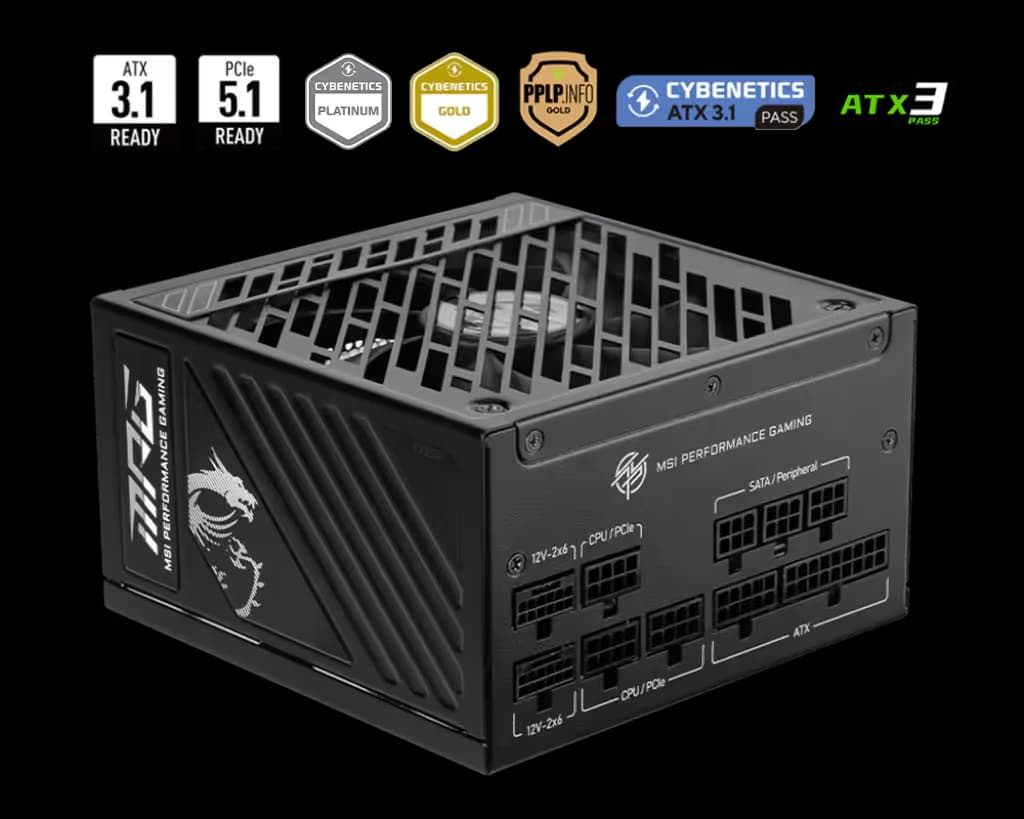 MSI MPG A1250GS PCIE5 II image
