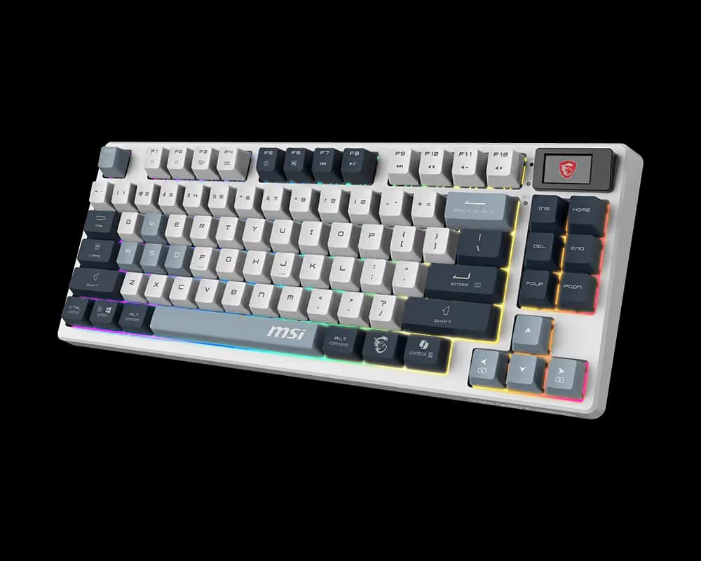 MSI FORGE GK600 TKL SKY Wireless Gaming Keyboard image