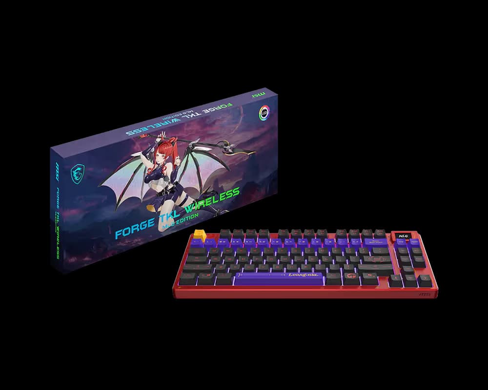 MSI FORGE TKL WIRELESS MLG EDITION image