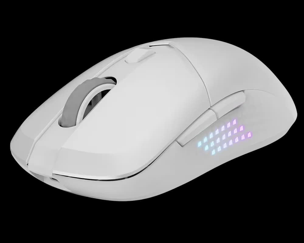  MSI VERSA 300 Elite Wireless White Gaming Mouse image