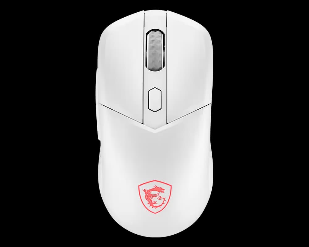  MSI VERSA 300 Elite Wireless White Gaming Mouse main image