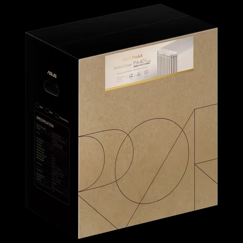 Asus ProArt PA401 Wood Edition Beige Solid image