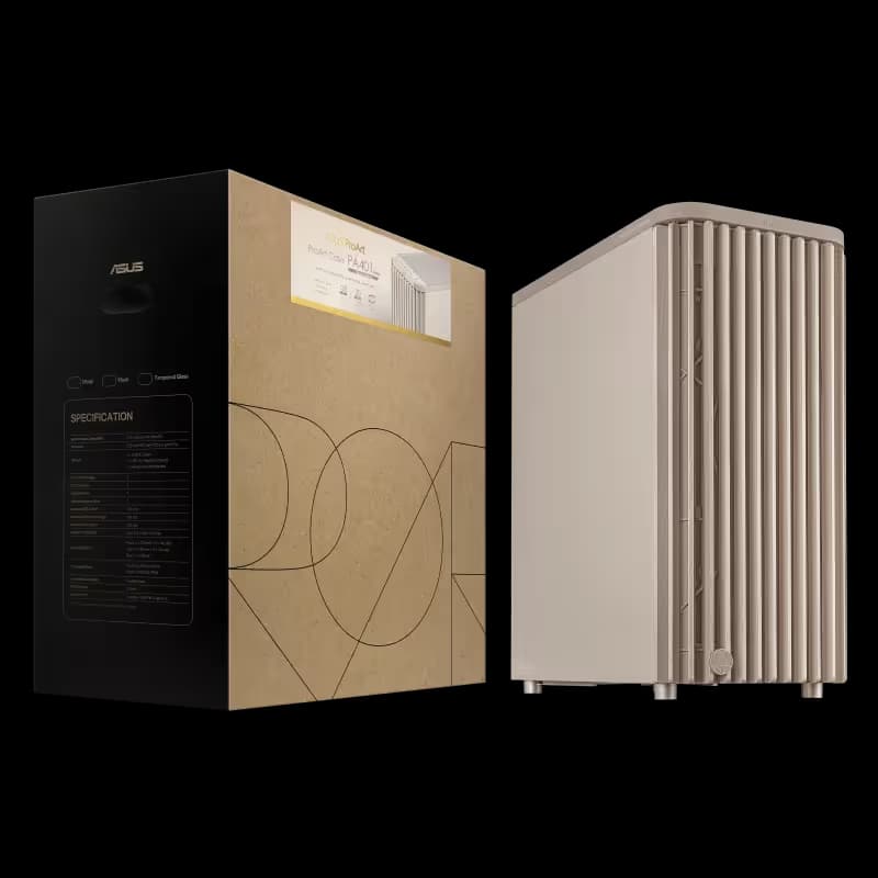 Asus ProArt PA401 Wood Edition Beige Solid image