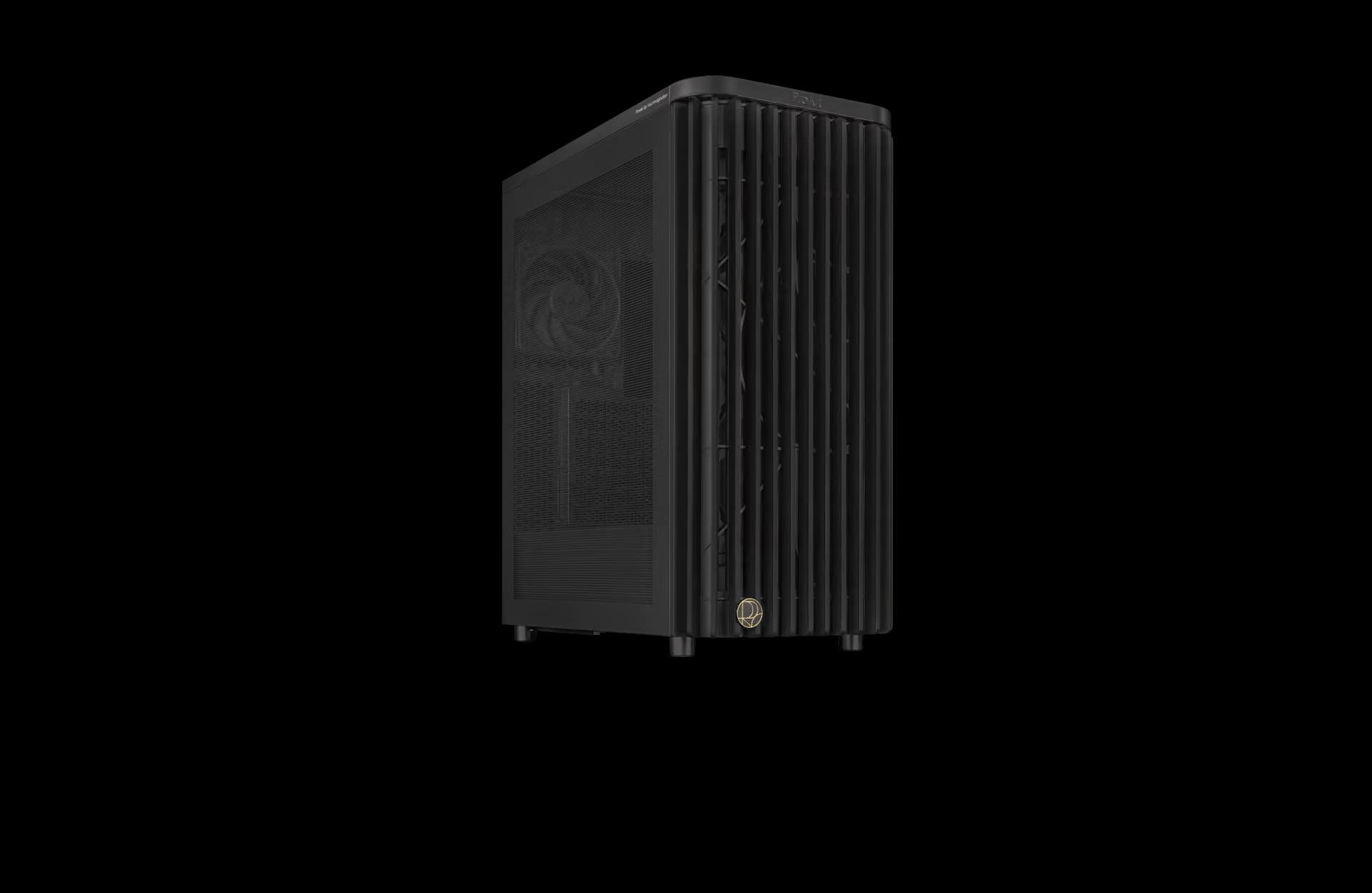 Asus ProArt PA401 Wood Edition ATX Mid Tower Black Mesh main image