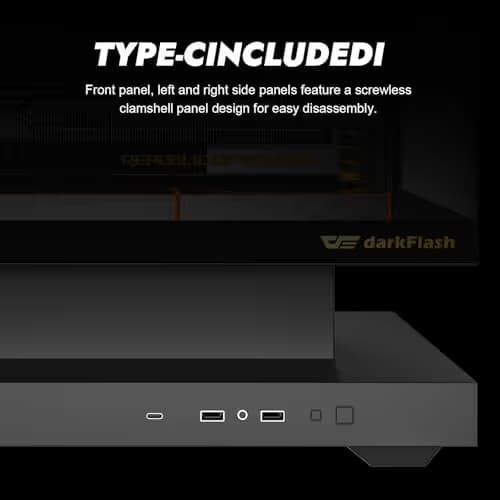 darkFlash Floatron F1 mATX Black image