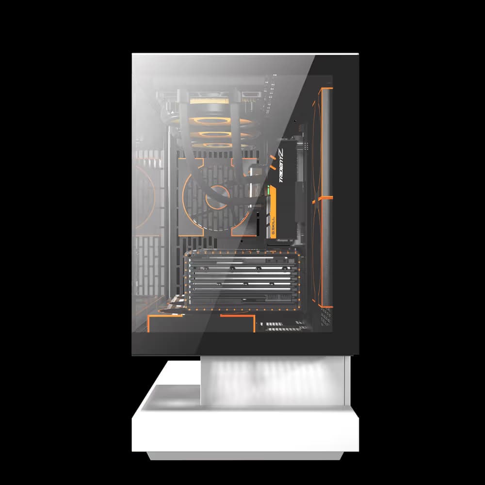 darkFlash Floatron F1 mATX White image