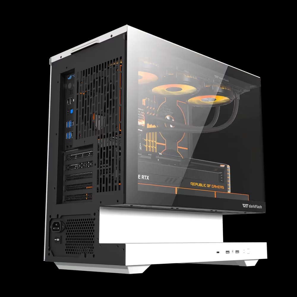 darkFlash Floatron F1 mATX White image