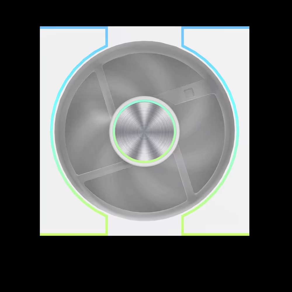 darkFlash DM8 LINE 120mm White image