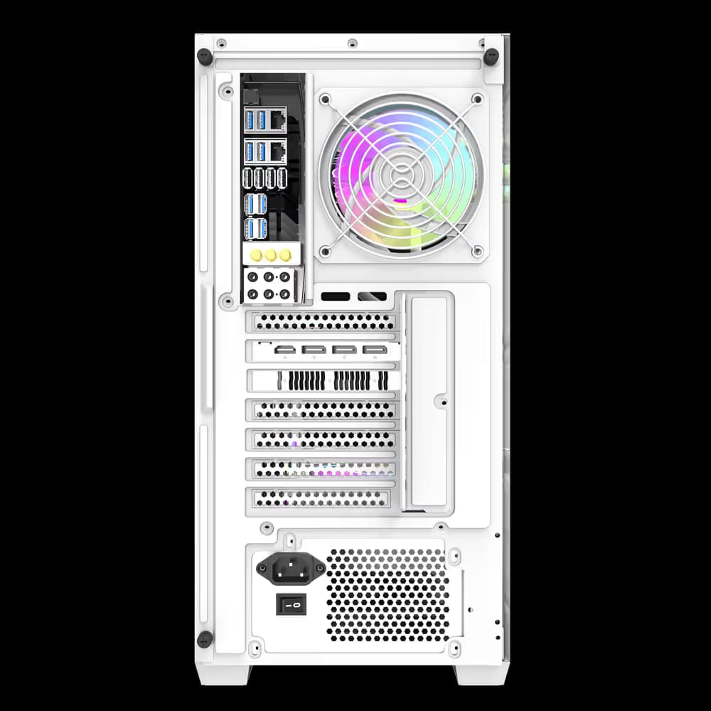 darkFlash DS900W Wood White ATX Mid Tower image
