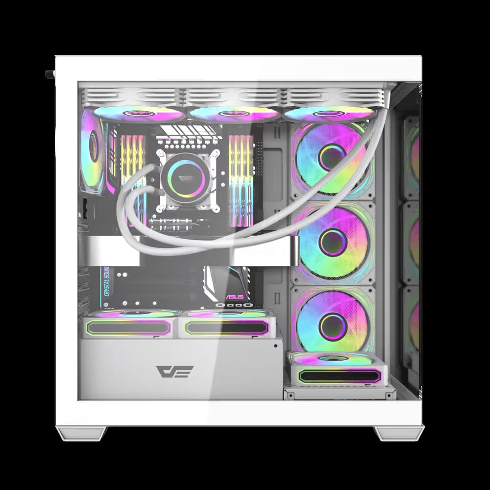 darkFlash DS900W Wood White ATX Mid Tower image