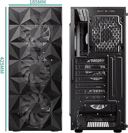 MOROVOL PC Case Outer Ring LED Fans 621-B image