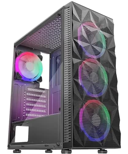 MOROVOL PC Case Outer Ring LED Fans 621-B main image