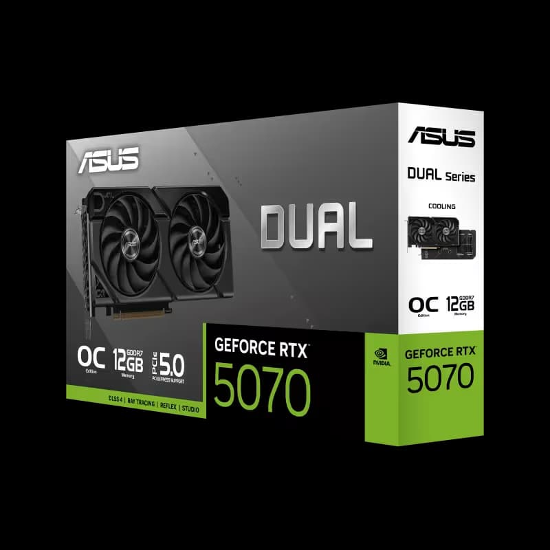 ASUS Dual RTX 5070 EVO image