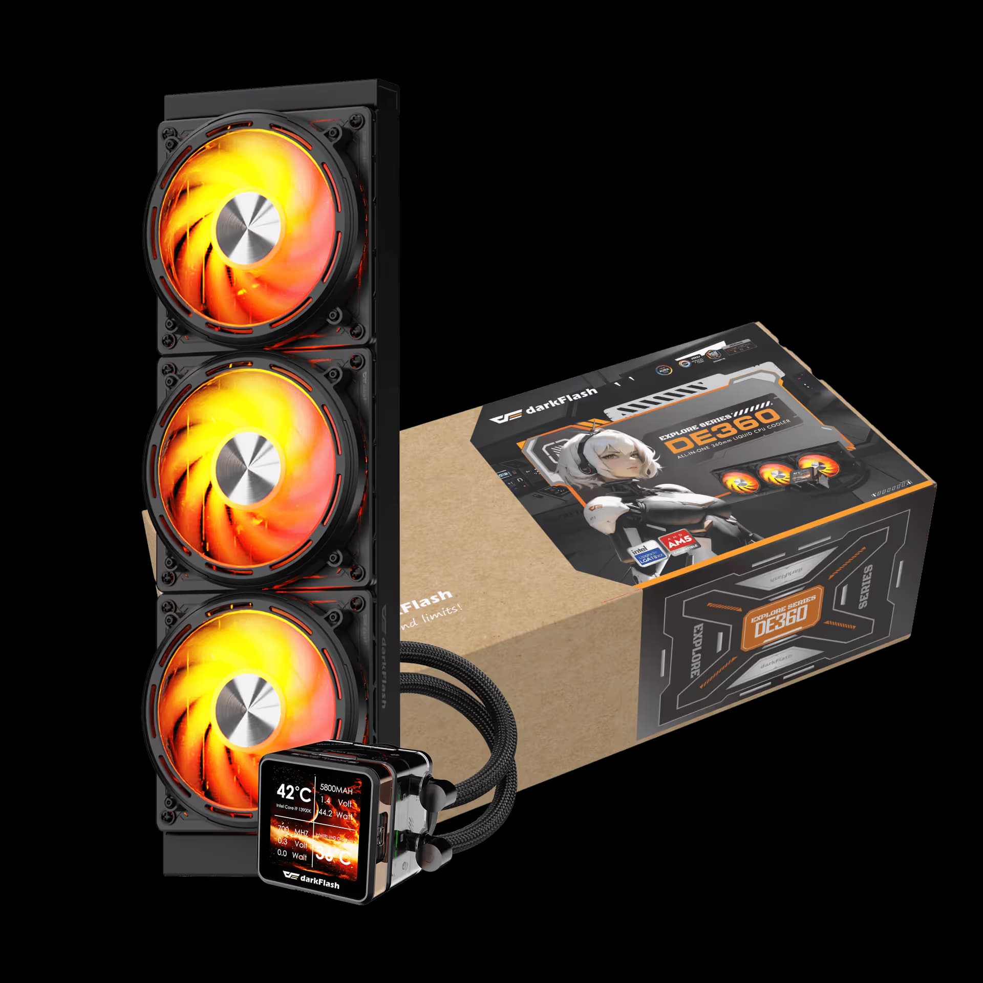 darkFlash DE360 Black image