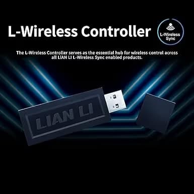 Lian Li UNI FAN TL120 LCD Wireless 120mm Black image