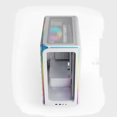 iBUYPOWER Element Pulse X Gaming Case - White image