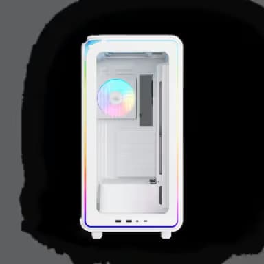 iBUYPOWER Element Pulse X Gaming Case - White image