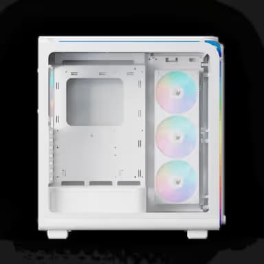 iBUYPOWER Element Pulse X Gaming Case - White image