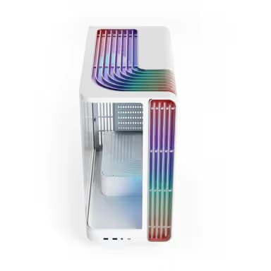 iBUYPOWER Trace X RGB Gaming Case - White image