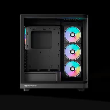 iBUYPOWER Trace X RGB Gaming Case - Black image