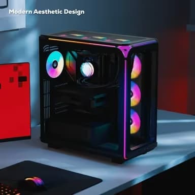 iBUYPOWER Element Pulse X Gaming Case - Black image