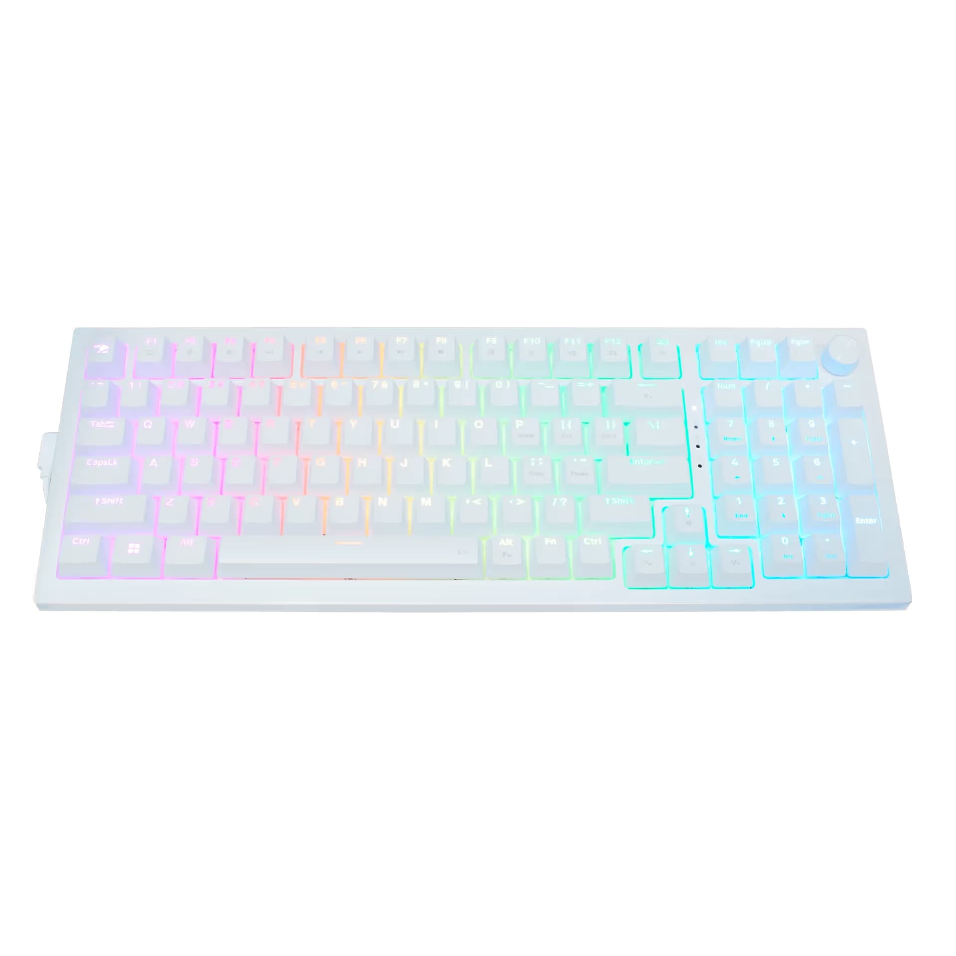 iBUYPOWER MK9 Pro RGB Mechanical Gaming Keyboard- White image