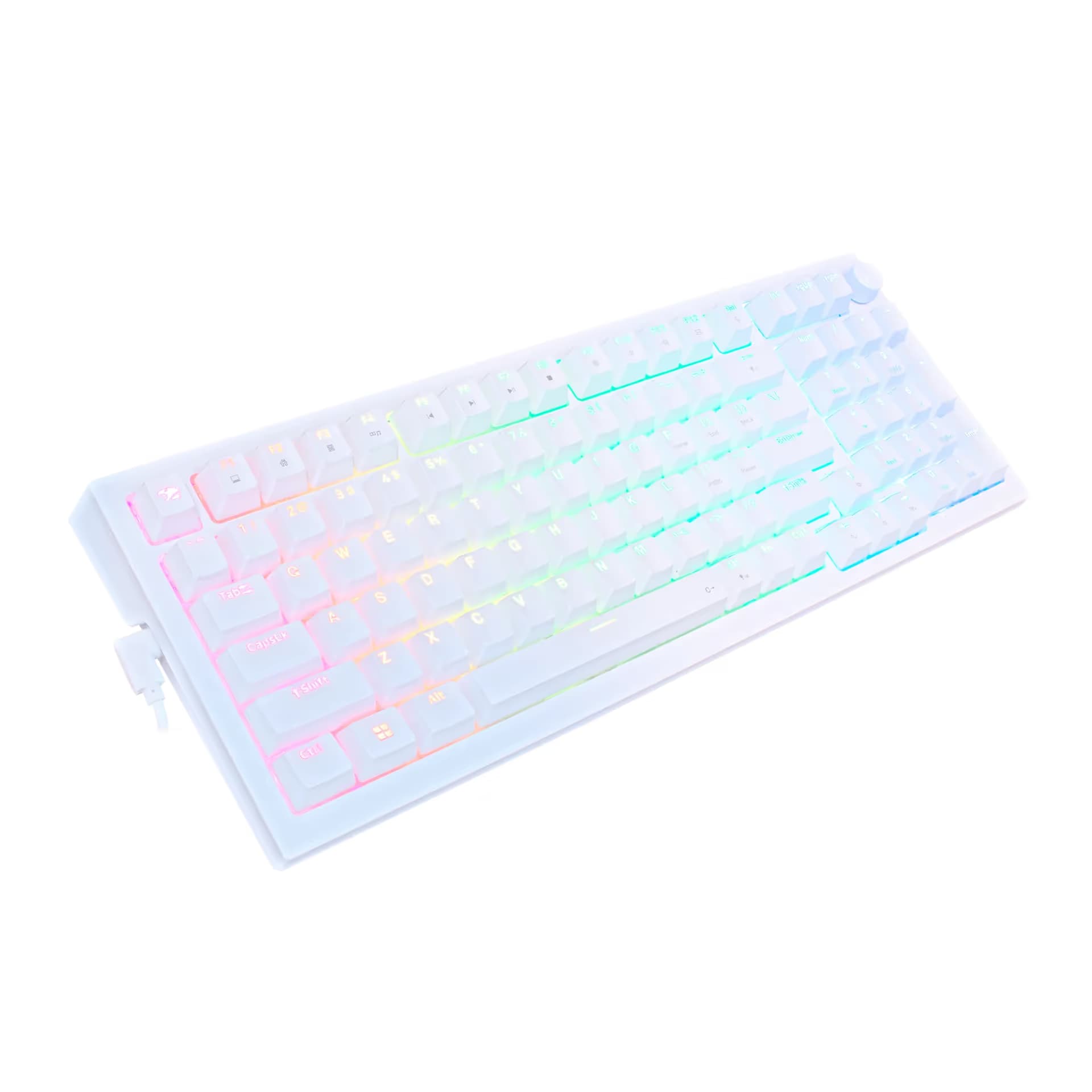 iBUYPOWER MK9 Pro RGB Mechanical Gaming Keyboard- White image