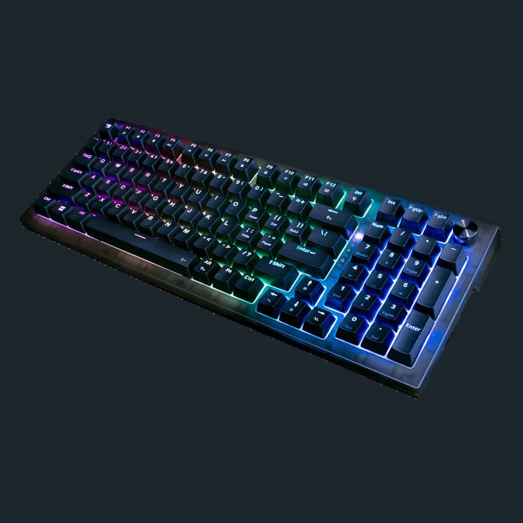 iBUYPOWER MK9 Pro RGB Mechanical Gaming Keyboard- Black image
