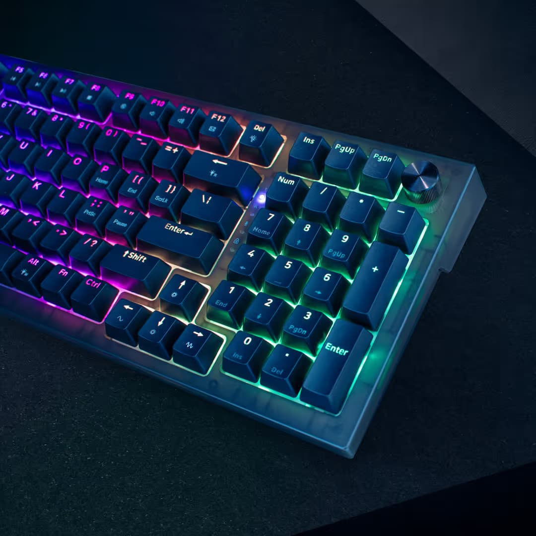 iBUYPOWER MK9 Pro RGB Mechanical Gaming Keyboard- Black image